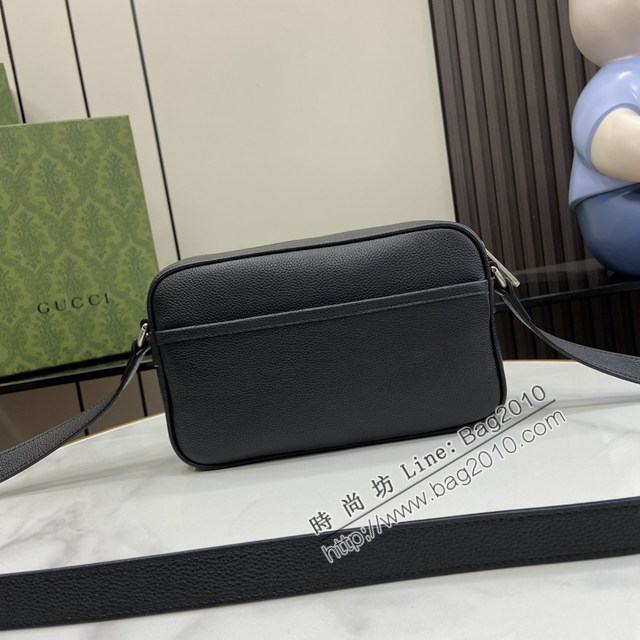 Gucci專櫃古馳最新款迷你肩背包男士斜挎包相機包 jh2455型號：768391